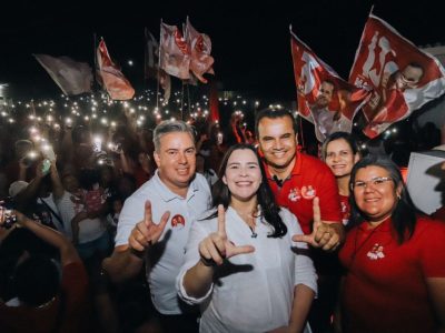 Deputada Maria Arraes reforça palanque de aliados em giro pelo Agreste