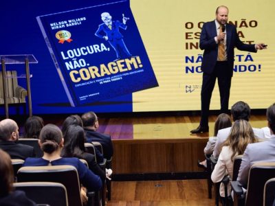 Nelson Wilians fortalece laços com o Espírito Santo em visita a Vitória